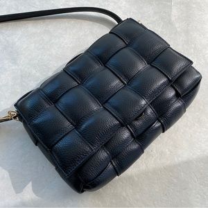 Bottega Veneta inspired leather bag